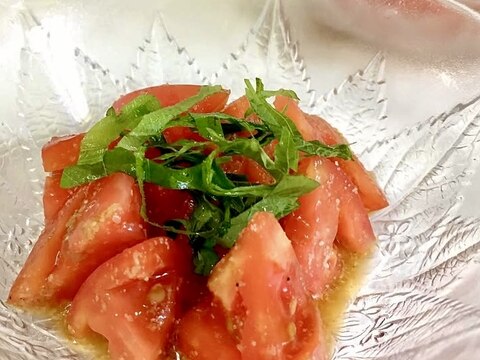 トマトのお浸し